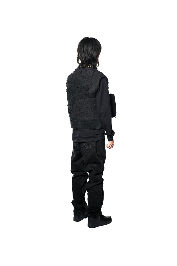 Distressed Tactical Vest - Image 5
