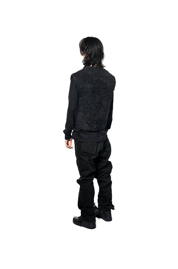 Distressed Tactical Vest - Image 4